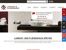 Tablet Screenshot of laminat-fliesenhaus.de